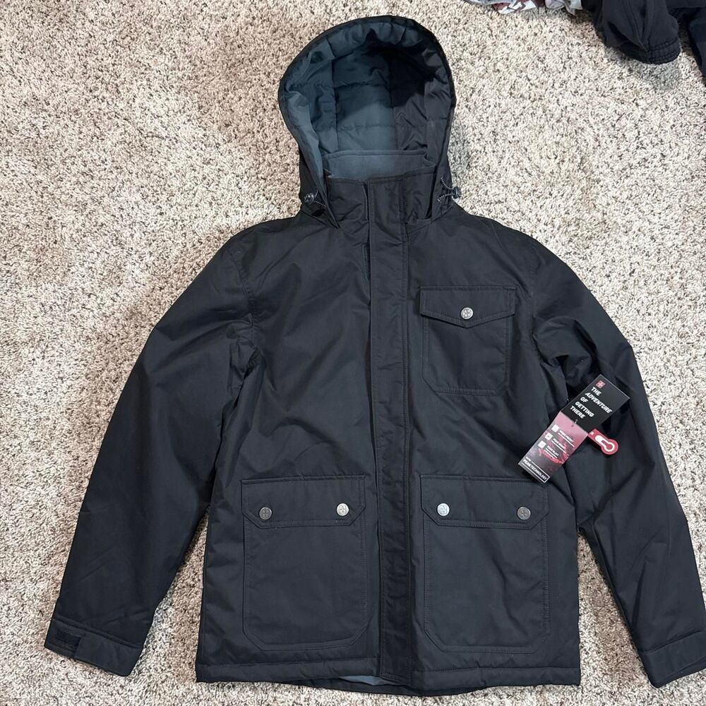 Swiss-tech Men's Black Jacket